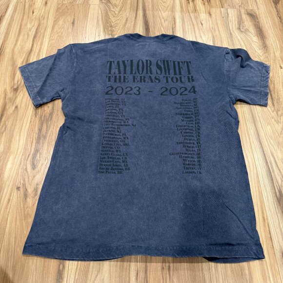 Taylor Swift | The Eras International Tour Mineral Wash Gray T-Shirt 2024 - Picture 7 of 7